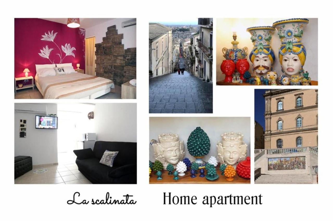 La Scalinata Home Apartment Caltagirone Exteriér fotografie